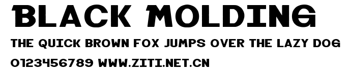 Black Molding.ttf