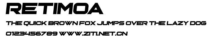 Retimoa.otf字體轉換器圖片