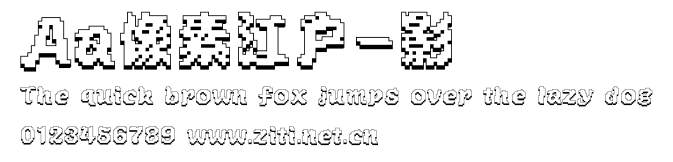 Aa像素江戶-影.ttf