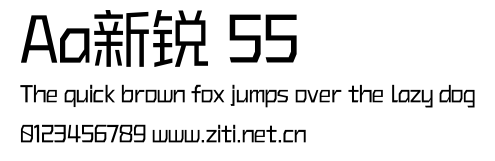 Aa新銳 55.ttf