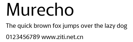 Murecho.ttf字體轉換器圖片