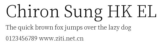 Chiron Sung HK EL.ttf