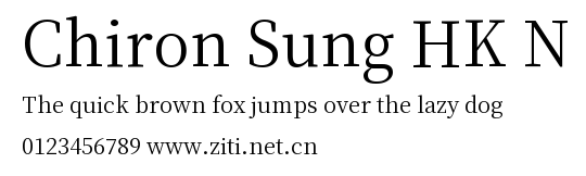 Chiron Sung HK N.ttf