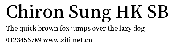 Chiron Sung HK SB.ttf