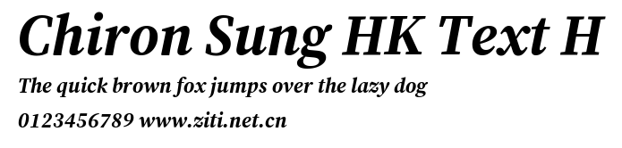Chiron Sung HK Text H.ttf