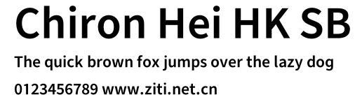 Chiron Hei HK SB.otf