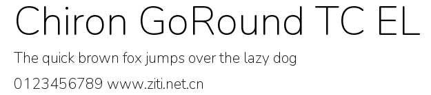 Chiron GoRound TC EL.ttf