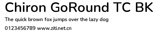 Chiron GoRound TC BK.ttf