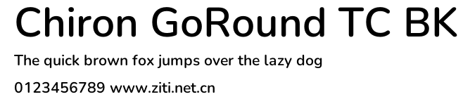 Chiron GoRound TC BK.otf