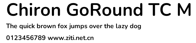 Chiron GoRound TC M.otf