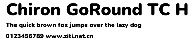 Chiron GoRound TC H.otf
