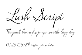 Lush Script.otf
