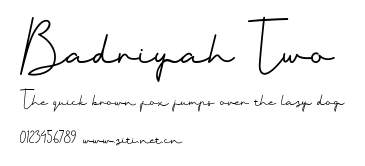 Badriyah Two.ttf