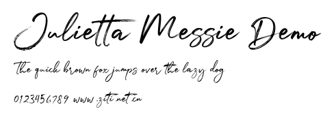 Julietta Messie Demo.otf