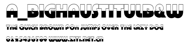 a_BighausTitulB&W.ttf
