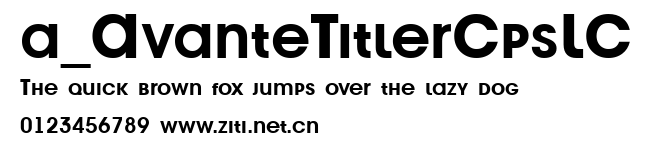 a_AvanteTitlerCpsLC.ttf