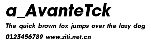 a_AvanteTck.ttf