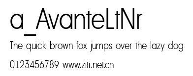 a_AvanteLtNr.ttf