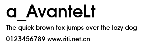a_AvanteLt.ttf