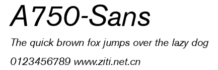A750-Sans.ttf字體轉換器圖片