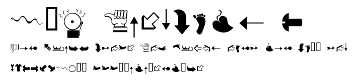 A&L Dingbats 2.ttf字體轉換器圖片