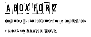 A Box For 2.ttf