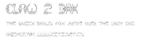 CLAW 2 BRK.ttf