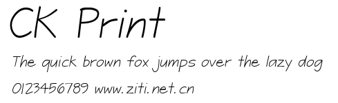 CK Print.ttf