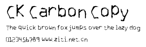 CK Carbon Copy.ttf