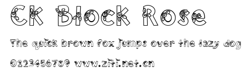 CK Block Rose.ttf