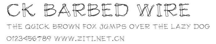 CK Barbed Wire.ttf