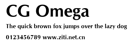 CG Omega.ttf字體轉換器圖片