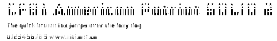 CFB1 American Patriot SOLID 2.ttf字體轉換器圖片