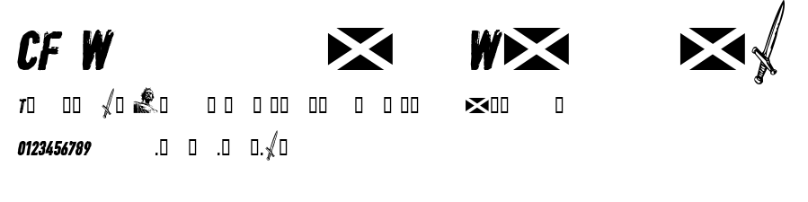 CF William Wallace.ttf字體轉換器圖片