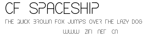 CF Spaceship.ttf