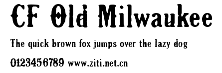 CF Old Milwaukee.ttf