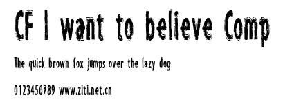CF I want to believe Comp.ttf字體轉換器圖片
