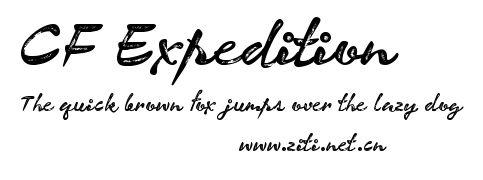CF Expedition.ttf字體轉換器圖片