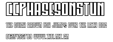 CCPhasesOnStun.ttf字體轉換器圖片
