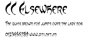 CC Elsewhere.ttf