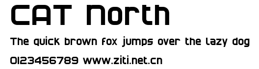CAT North.ttf字體轉換器圖片