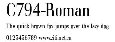 C794-Roman.ttf字體轉換器圖片