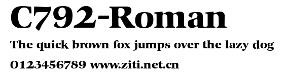 C792-Roman.ttf字體轉換器圖片