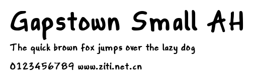 Gapstown Small AH.ttf