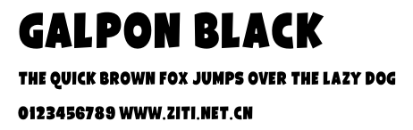 Galpon Black.otf