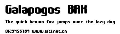 Galapogos BRK.ttf