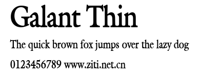 Galant Thin.ttf