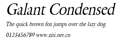 Galant Condensed.ttf