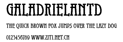 GaladrielAntD.ttf字體轉換器圖片