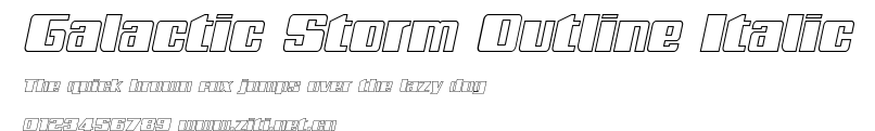 Galactic Storm Outline Italic.ttf